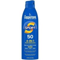 Bình xịt chống nắng thể thao Coppertone 4-in-1 Performance SPORT Sunscreen Spray SPF 50 156g (Mỹ)