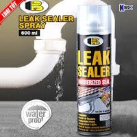 Bình Xịt Chống Thấm Dột Đa Năng Leak Sealer Bosny Thái Lan B125 - Xịt Chống Thấm Nước Tường