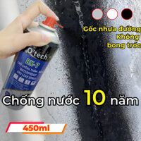 Bình xịt chống thấm trần nhà, tường ngoài, mái tôn, tạo lớp phủ chống nước chống rò rỉ O'tech BX-7  [TopDIY]
