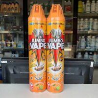 Bình xịt côn trùng Jumbo Vape G tiện dụng - Chai 600ml (Mùi ngẫu nhiên)