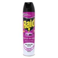 Bình Xịt Côn Trùng Không Mùi, Bug & Insect Repellent Spray, Odorless (600ml) - RAID