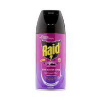 Bình Xịt Côn Trùng Raid Hương Lavender 300ml