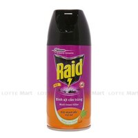 Bình Xịt Côn Trùng Raid Hương Cam Chanh 300ml