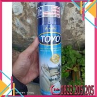 Bình Xịt Đánh Bóng Nệm Da nhựa đồ gỗ Nội Thất trong nhà xe hơi Toyo Thái Lan công nghệ Nano 500ml