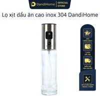 Bình xịt dầu ăn DandiHome dạng phun sương kèm phễu sử dụng cho vỉ nướng, nồi chiên không dầu trong nhà bếp - Cao