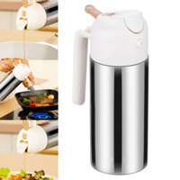 Bình xịt dầu ô liu bằng thép không gỉ 500ml Mister Bình xịt dầu có thể đổ lại Chai xịt giấm để nướng Salad BBQ