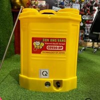 Bình Xịt Điện CON ONG VÀNG 2 bơm - Xịt Tưới Cây Trồng Chạy Bằng Điện