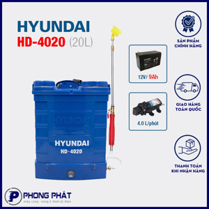 Bình xịt điện Hyundai HD-4020 - 20L