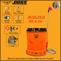 Bình xịt điện phun thuốc 16 và 20 lít đủ các hiệu BOSS, KUBOTA, PANTHERA | Bình xịt điện đảo thuốc