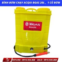 Bình xịt điện phun thuốc sâu bgas 20s, dung tích 20l, 1 củ bơm, Bảo tín official store