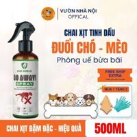 Bình Xịt Đuổi Chó Mèo [GO AWAY 500ml] Xua Đuổi Chó mèo Cắn Phá | Vệ Sinh Không Đúng Chỗ