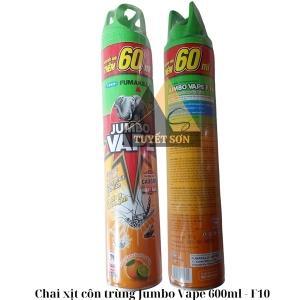 Bình xịt đuổi muỗi Jumbo Vape - 600 ml