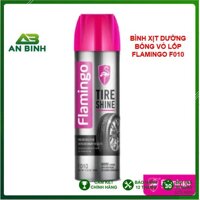 Bình Xịt Dưỡng Bóng Vỏ Lốp Oto  Phục Hồi Nhựa Đen FLAMINGO 500Ml