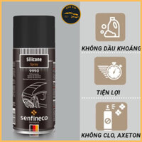 Bình xịt dưỡng gioăng Senfineco bôi trơn gioăng, chống kẹt cửa kính ô tô dung tích 450ml