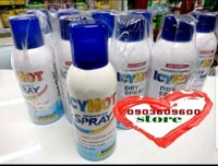 Bình xịt giảm đau Icy Hot Spray (113g)