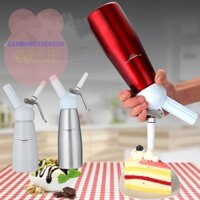 Bình Xịt Kem Tươi Cream Whipper 500ml Làm Bông Kem