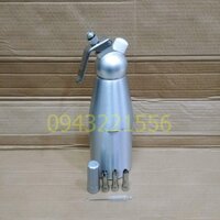 BÌNH XỊT KEM TƯƠI CREAM WHIPPER 1000ML HỢP KIM NHÔM
