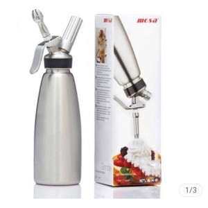 Bình xịt kem tươi Mosa Inox 0,5l