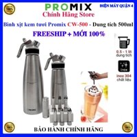 Bình xịt kem tươi Promix CW-500 - Dung tích 500ml