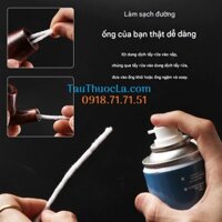Bình xịt khử hắc ín trong cối (nồi) tẩu pipe hút thuốc lá sợi