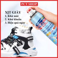 Bình xịt khủ mùi giày dép, mũ bảo hiểm, khử khuẩn mùi hương dịu nhẹ CT380