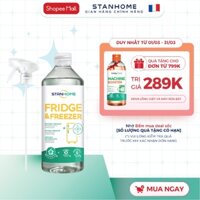 Bình Xịt Khử Mùi Tủ Lạnh STANHOME Fridge&Freezer Làm Sạch Dầu Mỡ Và Rã Đông An Toàn Với Thực Phẩm 500ML