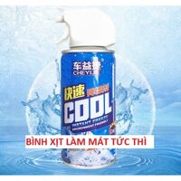 Bình xịt làm mát cơ thể làm mát ô tô xe máy. Binh xịt BOTNY COOL làm mát tức thì giải nhiệt nhanh yên xe, ô tô