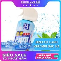 Bình xịt lạnh khử mùi cho ô tô 180ml - Làm mát bên trong ô tô động cơ, dùng được cho cơ thể - Shop Hàng Cực Rẻ