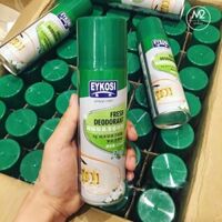 Bình xịt lưu hương chống thối chân mùi giày EYKOSI XIMO, kháng khuẩn, công nghệ Bạc ion (VSG08)