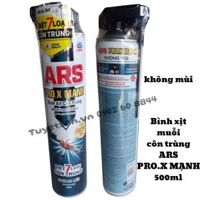 Bình xịt muỗi côn trùng ARS PRO.X MẠNH 500ml                         &nbsp(&nbspKhông Mùi&nbsp)