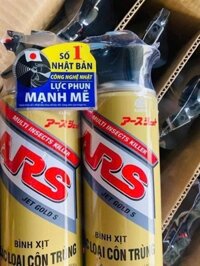 BÌNH XỊT MUỖI , CÔN TRÙNG ARS.( không mùi ) 600ml