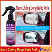 Bình Xịt Nano Kính Xe ô tô - Ceramic Wax - Phủ Nano Kính Ô tô - Chai xịt chống nước kính xe ô tô