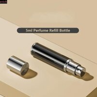 Bình xịt nước hoa KOPIDA 5ml, Bình xịt đầy đáy phun sương mịn có thể đổ lại, Bình xịt rỗng Mini 5ml Hộp đựng mỹ phẩm phun nước hoa chống rò rỉ