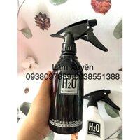 Bình xịt nước màu đen H20 bình xịt phun sương bình nhựa cao cấp ❌ GIÁ RẺ ❌ bình phun nước đựng hoá c