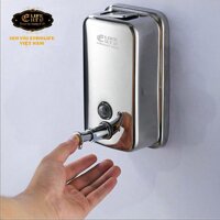 Bình xịt nước rửa tay Inox SUS 304 treo tường Eurolife EL-X26 (Trắng bạc) LazadaMall