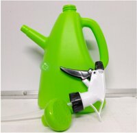 Bình Xịt + ô Doa mini Tưới, Phun cây, dung tích 1,5L - Màu xanh lá