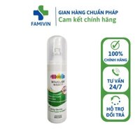 Bình xịt Pediakid Bouclier Insect Spray, Pháp (100ml) xua đuổi côn trùng, muỗi và bảo vệ là da bé trên 3 tháng tuổi