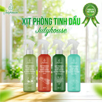 Bình Xịt Phòng Tinh Dầu Sả Chanh, Bạc Hà, Quế, Bạch Đàn Chanh 280ml Julyhouse Khử Mùi