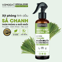 Bình xịt phòng tinh dầu Sả chanh làm thơm phòng, đuổi muỗi và côn trùng hiệu quả. Chai xịt khử mùi nhanh