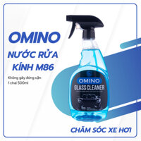 Bình Xịt Rửa kính xe ô tô OMINO M86 500ml làm sạch vết bẩn, tăng độ sáng bóng cho kính xe, gương xe gễ dàng