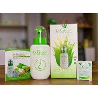 Bình xịt rửa mũi cho Trẻ Dr Green 240ml - Tặng kèm 10 gói muối biển nha đam