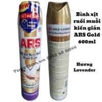 Bình xịt ruồi muỗi kiến gián ARS Gold 600ml                         &nbsp(&nbspHương Lavender&nbsp)