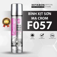 Bình Xịt Sơn Mạ Crom Flamingo F057 330ml - Hãng Phân Phối Chính Thức