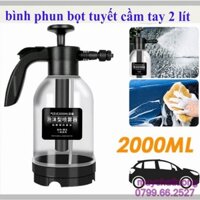 Bình xịt tạo bọt tuyết  cho xe máy và ôtô 2Lít  cầm tay