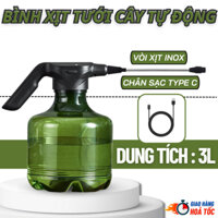 Bình Xịt Tạo Bọt Tuyết Tự Động Rửa Xe Ô Tô , Xe Máy Dung Tích 3L - Bình Tưới Cây Cầm Tay Siêu Mạnh Tiện Dụng
