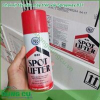 Bình xịt tẩy dầu máy may trên vải Sprayway 831 Spot Lifter