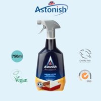 Bình xịt tẩy dầu mỡ nhà bếp ASTONISH - vệ sinh vết cháy khét bếp điện từ xoong nồi đa năng 750ml C6750