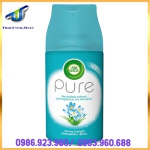 Bình xịt tinh dầu thiên nhiên Air Wick Spring Delight 250ml QT00023 - hoa nghệ tây