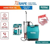 Bình xịt TOTAL THSPP4161 16L cần chữ Y, phun mạnh đến phun sương, bình xịt chuyên dụng các khu vực rộng lớn - chính hãng