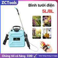 Bình xịt tưới cây điện 5L/8L, Bình xịt điện tiện lợi tại nhà Bình tưới cây ba lô